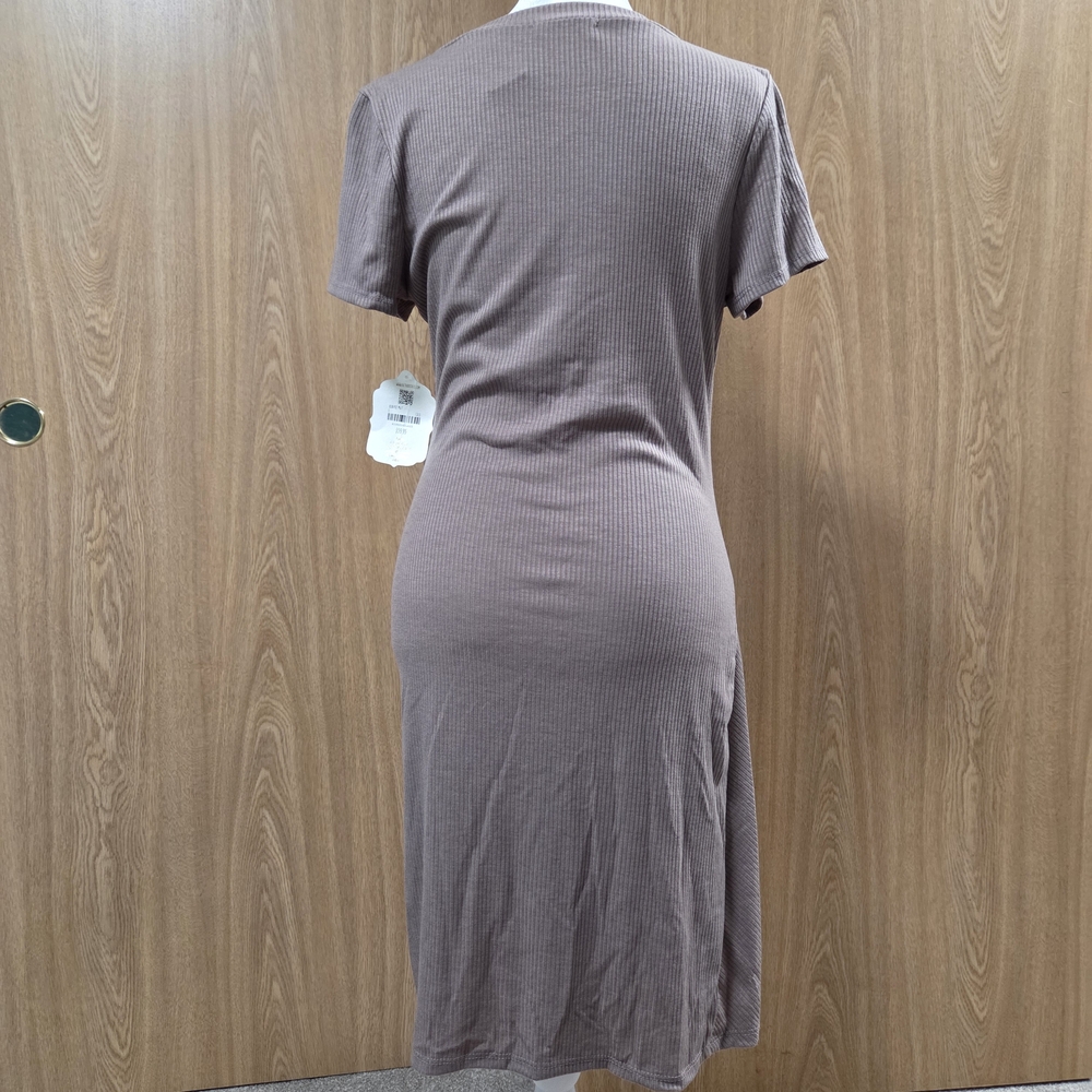 Altar'd State Elegant Mauve Ruched Dress - Picture 4 of 11